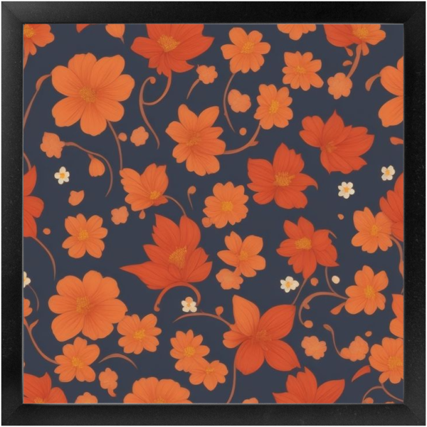 Flowers Pattern Fall Colors - Image 8