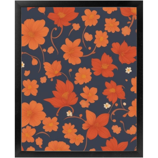 Flowers Pattern Fall Colors - Image 10