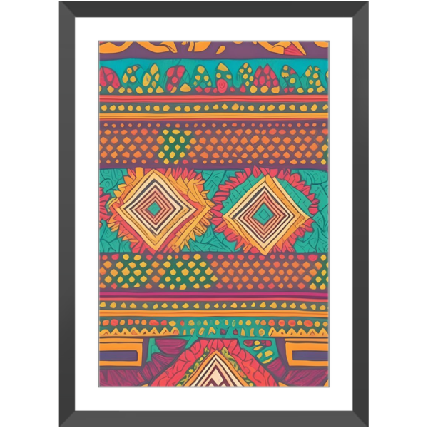 Colorful African Tribal Pattern - Image 15