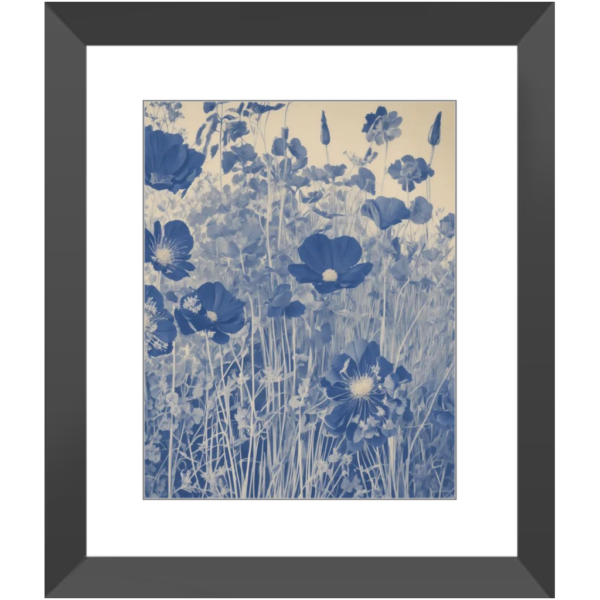 Botanical Blue Poppy - Image 4