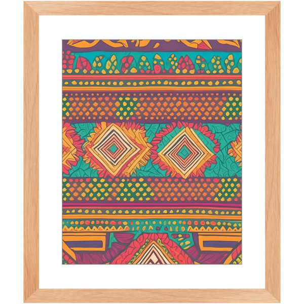 Colorful African Tribal Pattern - Image 10