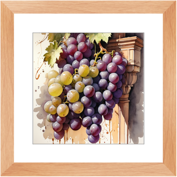 Watercolor Mixed Grape - Image 2