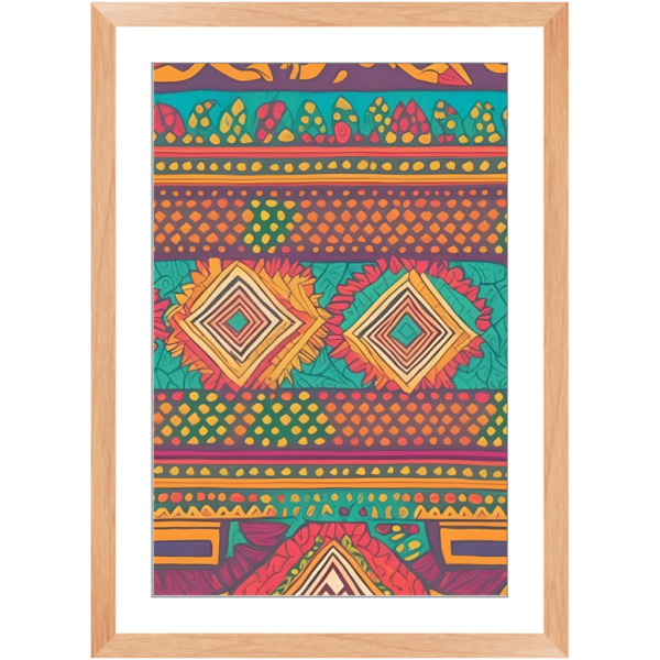 Colorful African Tribal Pattern - Image 14