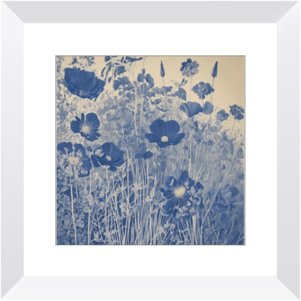 Botanical Blue Poppy